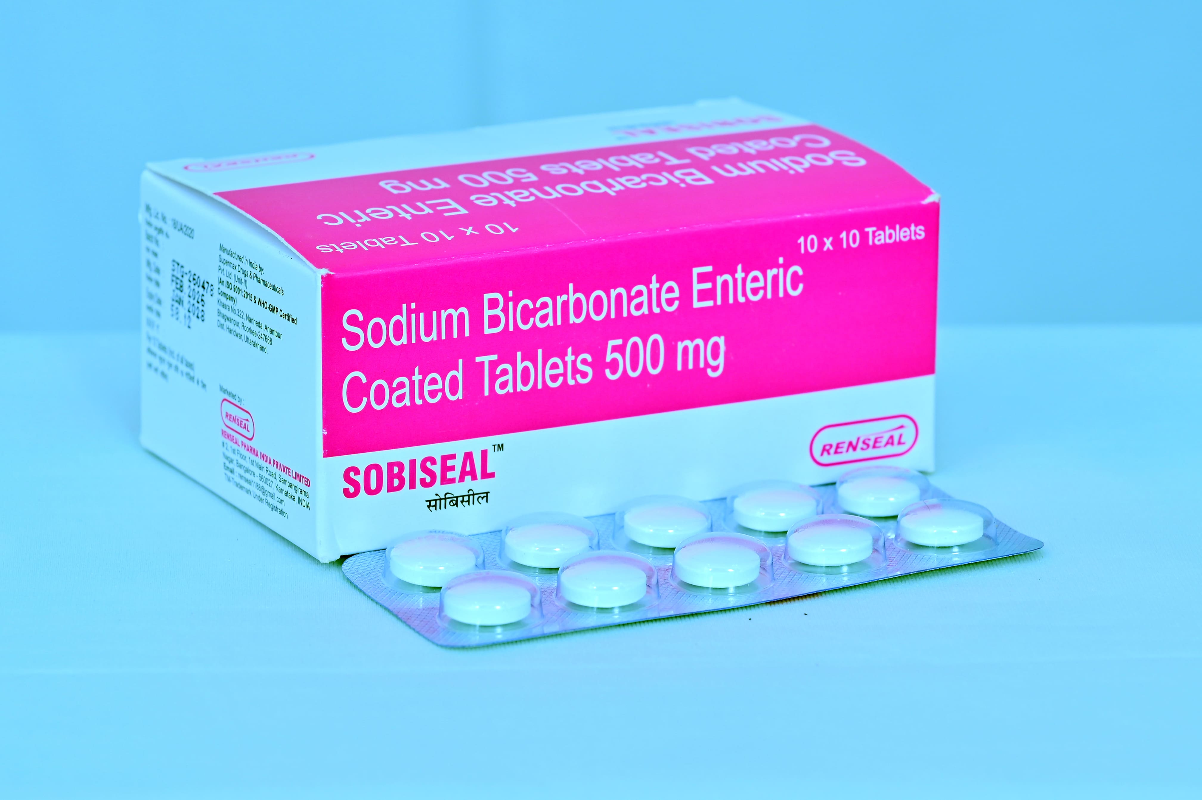 Sodium Bicarbonate 500 mg